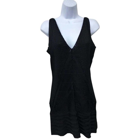 Pepa Pombo Black Knit Dress M - Picture 1 of 5